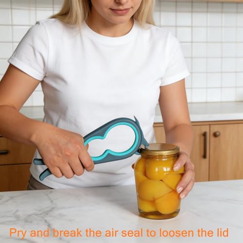 Classic Otstar Jar Opener Bottle Opener and Can Opener for for Daily Use