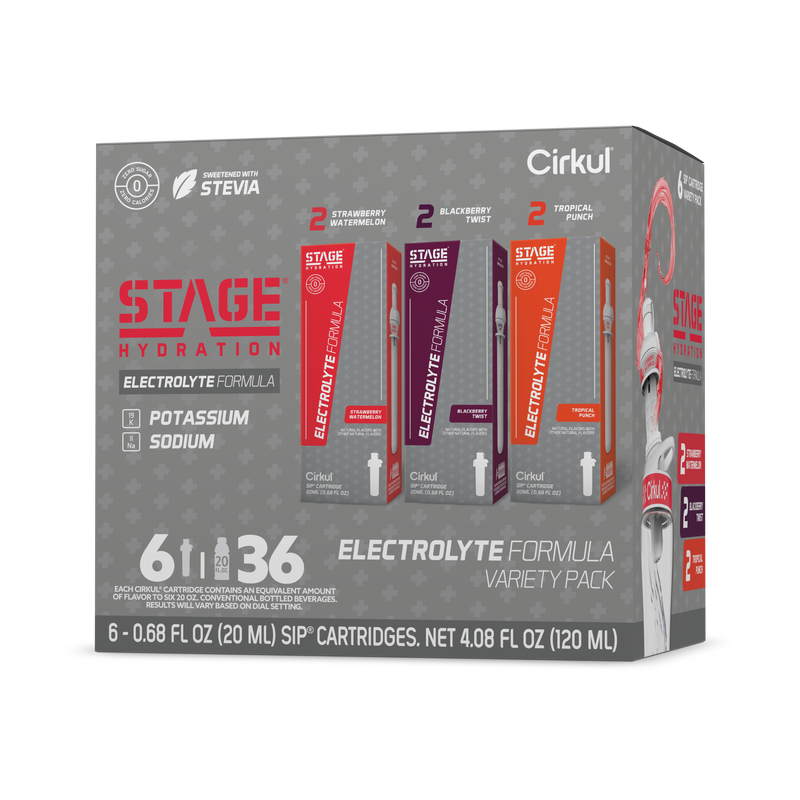 Sugar-Free Stage 6-Pack Variety Pack 4ZSP - Sugar-Free Fruit Flavor Cartridge Refill - Default Title