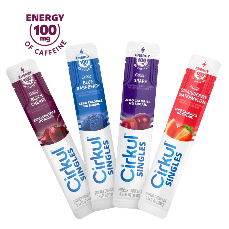 Sugar-Free 16-Pack  Singles GoSip Bundle H74N - Sugar-Free Fruit Flavor Cartridge Refill - Default Title