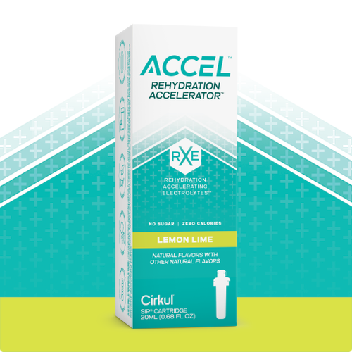 Natural Fruit Flavored Accel Lemon Lime Z4JG - Electrolyte Hydration Enhanced Taste Cartridges - Default Title