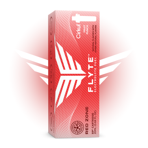 Natural Fruit Flavored Flyte Red Zone UKW7 - Electrolyte Hydration Enhanced Taste Cartridges - Default Title