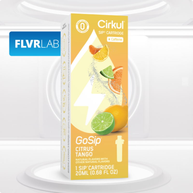 Vitamin-Infused GoSip Citrus Tango NOZA - Vitamin-Infused Natural Refreshing Flavor Core - Default Title
