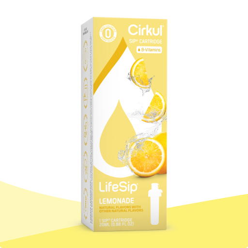 Zero-Calorie LifeSip Lemonade ZO3J - Electrolyte Hydration Enhanced Taste Cartridges - Default Title
